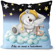 IMPAR Zdá se mně o tatínkovi – modrá - Pillow