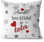 Impar Angel without wings is an aunt - Pillow