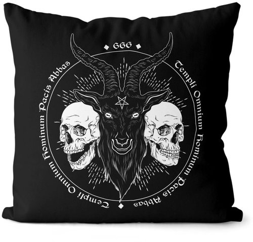 Impar Baphomet skull - Pillow - Main image