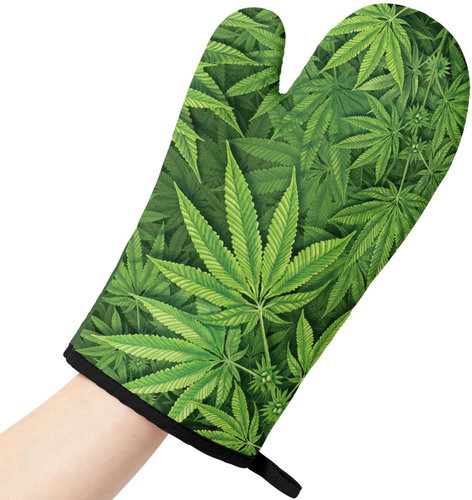 Impar Kuchyňská chňapka Cannabis - Oven Mitt - Main image