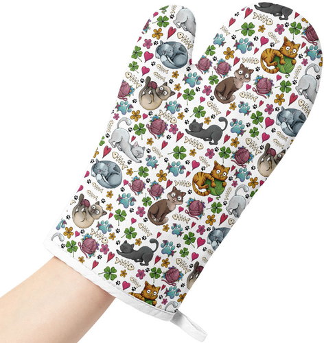 Impar Kuchyňská chňapka Catlover - Oven Mitt - Main image