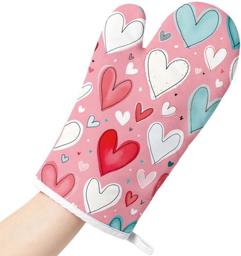 Impar Kuchyňská chňapka Srdíčka - Oven Mitt - Main image
