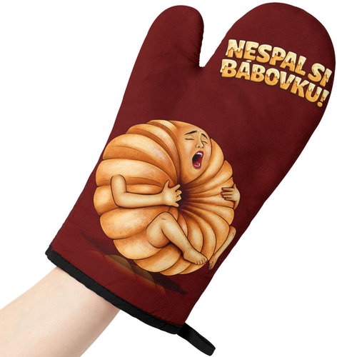 Impar Kuchyňská chňapka Nespal si bábovku - Oven Mitt - Main image