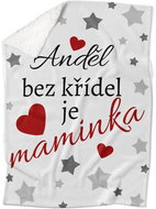 IMPAR Lamb blanket Angel without wings is a mother - Blanket