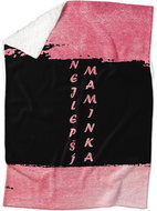 IMPAR Lambskin blanket Maminka - golden pink - Blanket