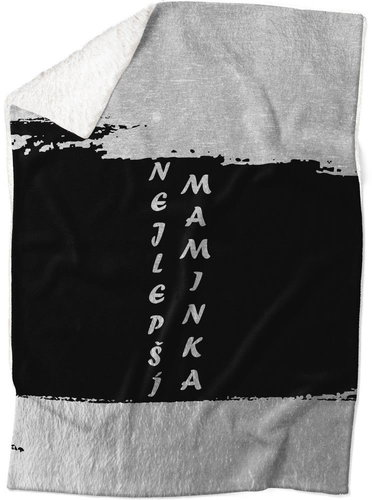 IMPAR Lambskin blanket Mom - silver - Blanket - Main image