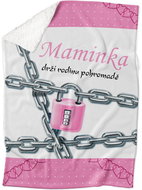 IMPAR Lambskin blanket Mommy keeps the family together - Blanket