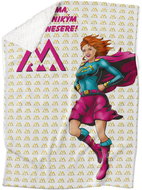 IMPAR Lambskin blanket Supermom red - Blanket