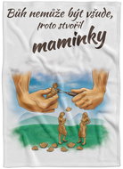 IMPAR Fleece blanket God can't be everywhere - Blanket