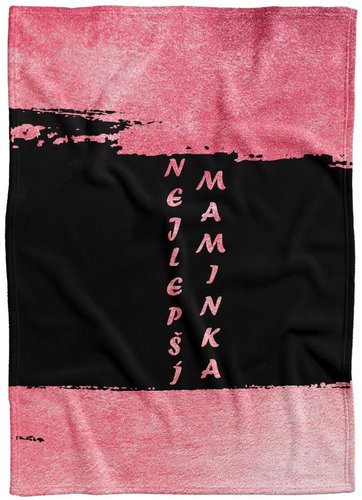 IMPAR Fleece blanket Mummy - golden pink - Blanket - Main image