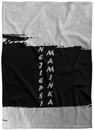 IMPAR Fleece blanket Mom - silver - Blanket