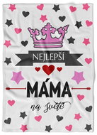 IMPAR Fleece blanket The best mom in the world - Blanket