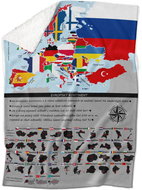 IMPAR lambskin blanket Capital cities - Blanket