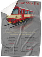 IMPAR Lambskin blanket 810 red - Blanket