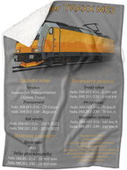 IMPAR Lambskin blanket Bombardier Traxx - Blanket