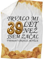 IMPAR Lambskin blanket It took me + age - 39 years - Blanket