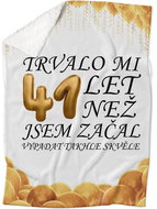 IMPAR Lambskin blanket It took me + age - 41 years - Blanket