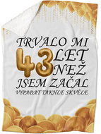 IMPAR Lambskin blanket It took me + age - 43 years - Blanket