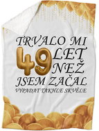 IMPAR Lambskin blanket It took me + age - 49 years - Blanket