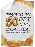 IMPAR Lambskin blanket It took me + age - 50 years - Blanket