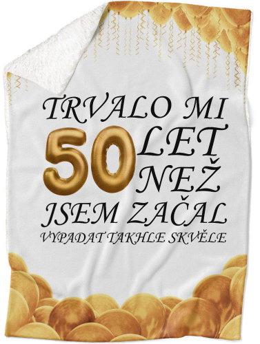 IMPAR Lambskin blanket It took me + age - 50 years - Blanket - Main image