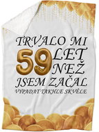 IMPAR Lambskin blanket It took me + age - 59 years - Blanket