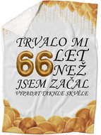 IMPAR Lambskin blanket It took me + age - 66 years - Blanket