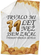 IMPAR Lambskin blanket It took me + age - 71 years - Blanket