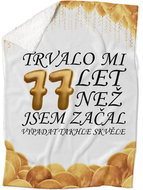 IMPAR Lambskin blanket It took me + age - 77 years - Blanket