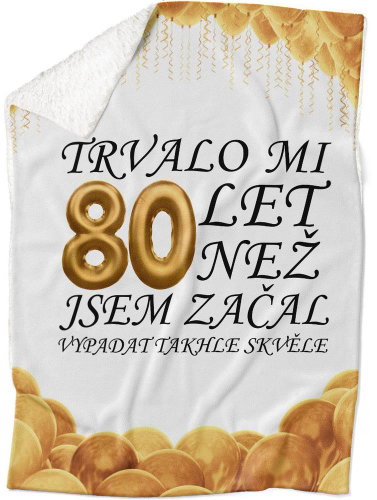 IMPAR Lambskin blanket It took me + age - 80 years - Blanket - Main image