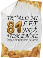 IMPAR Lambskin blanket It took me + age - 81 years - Blanket