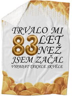 IMPAR Lambskin blanket It took me + age - 83 years - Blanket