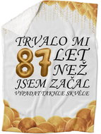 IMPAR Lambskin blanket It took me + age - 87 years - Blanket