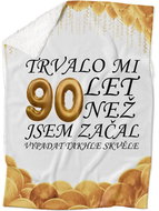 IMPAR Lambskin blanket It took me + age - 90 years - Blanket