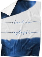 IMPAR Lambskin blanket Happy Birthday - Universe - Blanket