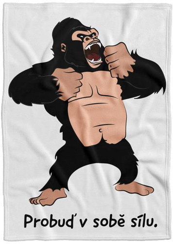 IMPAR Fleece blanket Awaken the strength in yourself - Blanket - Main image