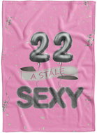 IMPAR Fleece blanket Still sexy - Pink - 22 years old - Blanket
