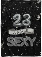 IMPAR Fleece blanket Still sexy - Black - 23 years old - Blanket