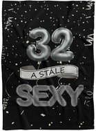 IMPAR Fleece blanket Still sexy - Black - 32 years old - Blanket