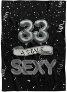 IMPAR Fleece blanket Still sexy - Black - 33 years old - Blanket