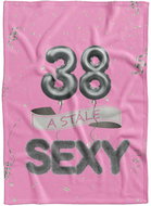 IMPAR Fleece blanket Still sexy - Pink - 38 years old - Blanket
