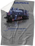 IMPAR Lamb blanket Steam locomotive - Blanket