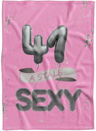 IMPAR Fleece blanket Still sexy - Pink - 41 years old - Blanket