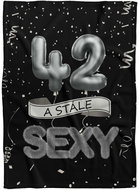 IMPAR Fleece blanket Still sexy - Black - 42 years old - Blanket