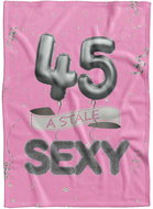 IMPAR Fleece blanket Still sexy - Pink - 45 years old - Blanket