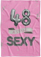 IMPAR Fleece blanket Still sexy - Pink - 48 years old - Blanket