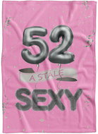 IMPAR Fleece blanket Still sexy - Pink - 52 years old - Blanket