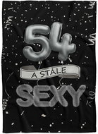 IMPAR Fleece blanket Still sexy - Black - 54 years old - Blanket