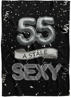 IMPAR Fleece blanket Still sexy - Black - 55 years old - Blanket