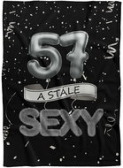 IMPAR Fleece blanket Still sexy - Black - 57 years old - Blanket